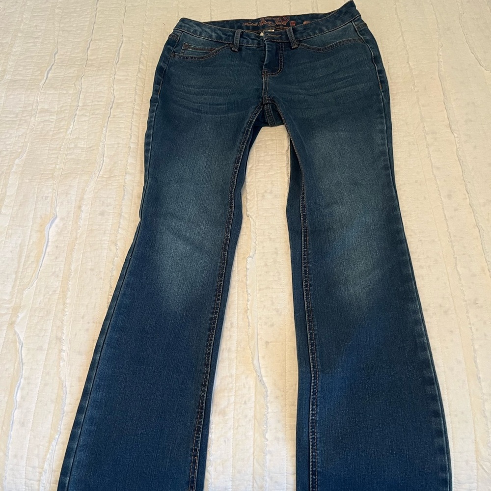 Faded Glory Indigo Wide Leg Jeans